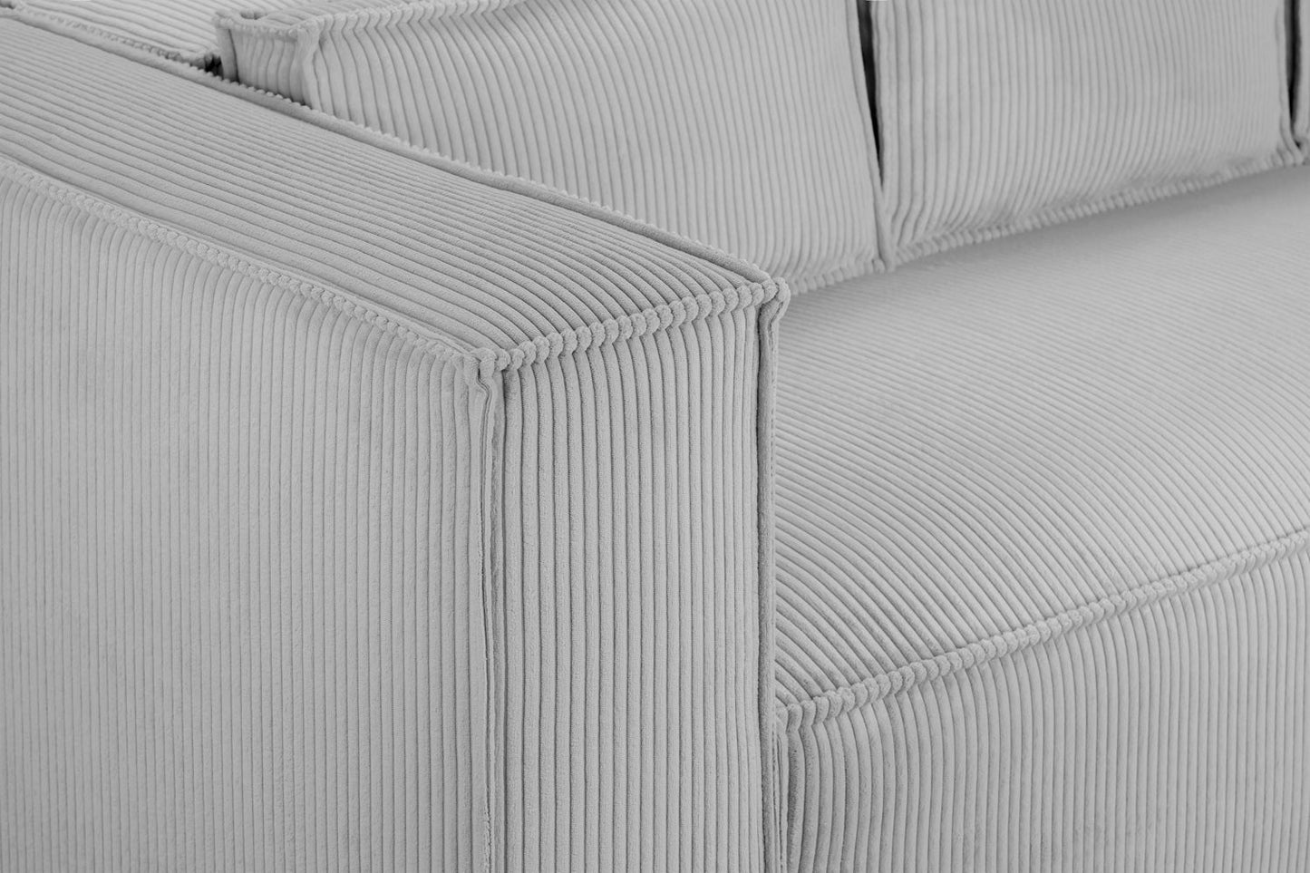 Chloe Sofa Grey Left Hand Facing Corner