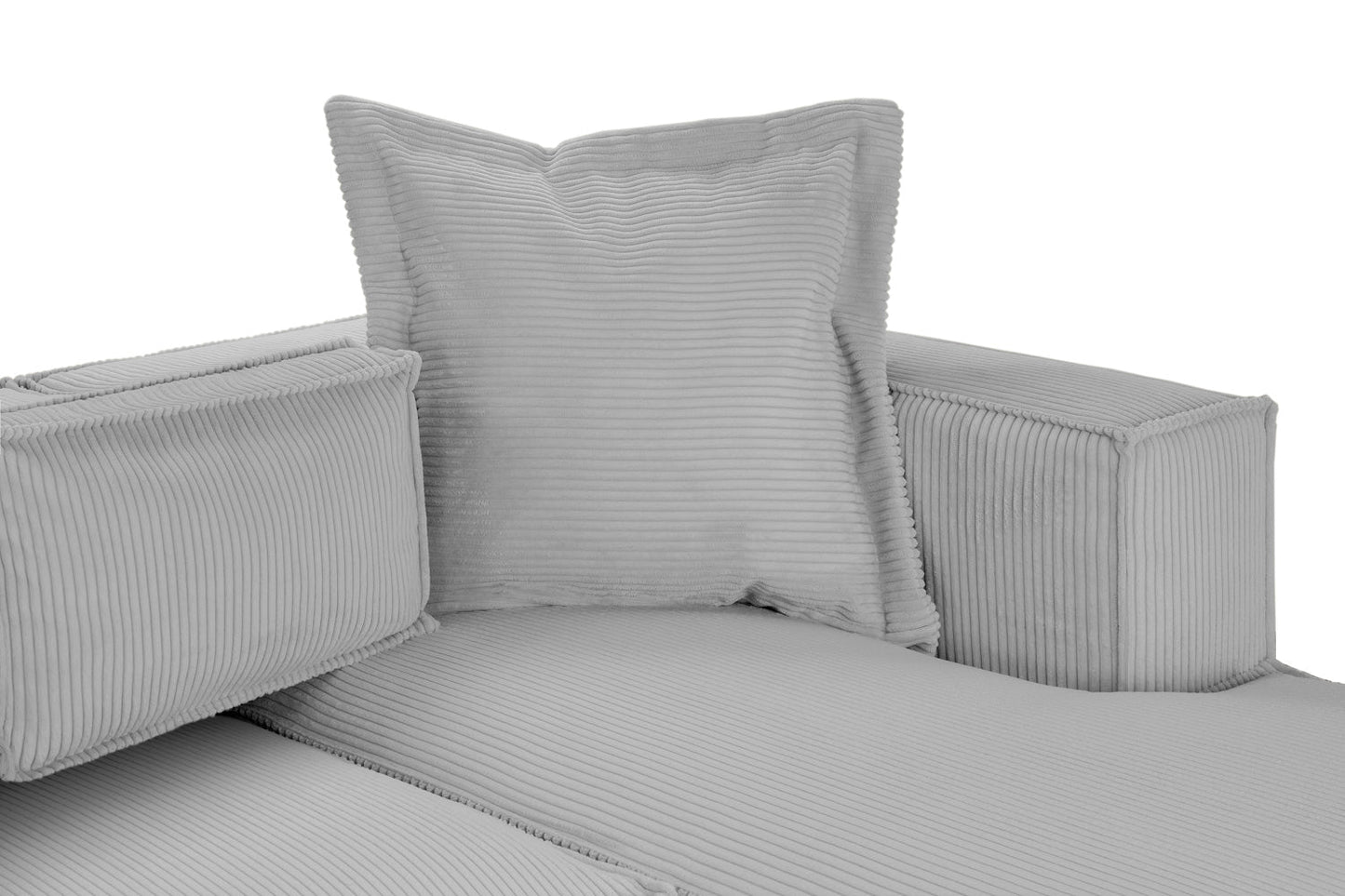Chloe Sofa Grey Left Hand Facing Corner