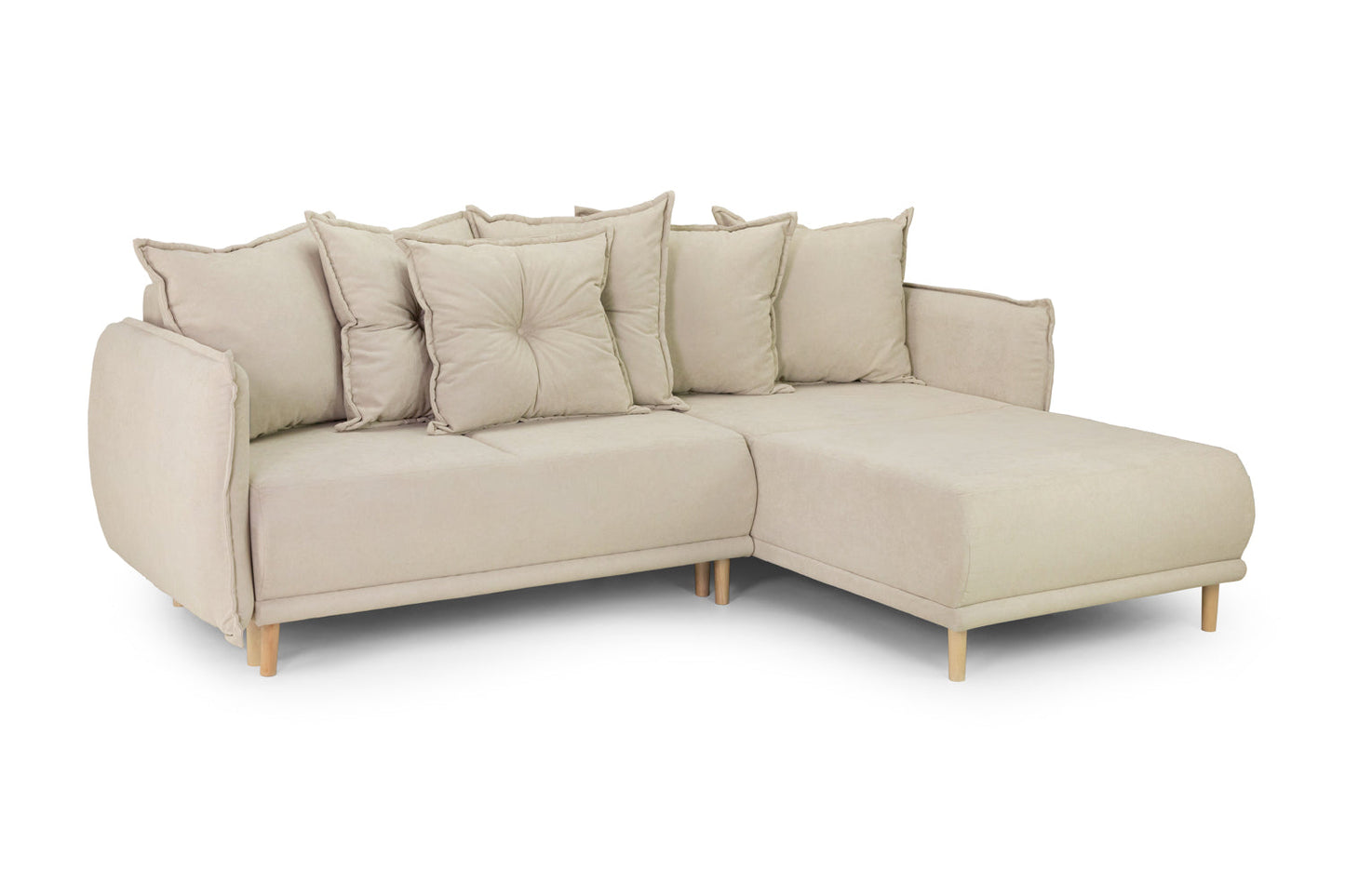 Gale Sofa Bed Beige Universal Corner