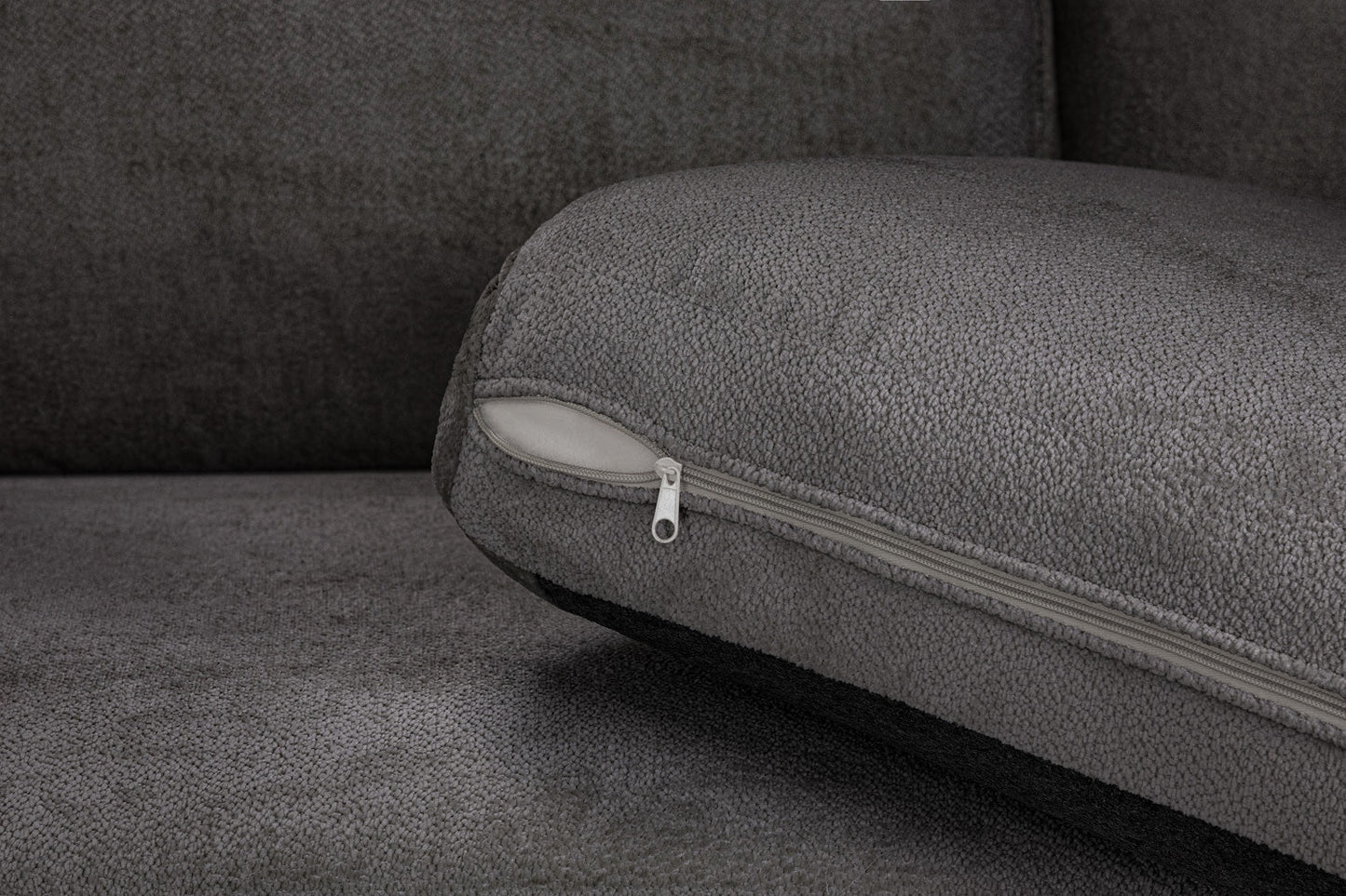 Kiana Modular Sofa Grey Armless Piece