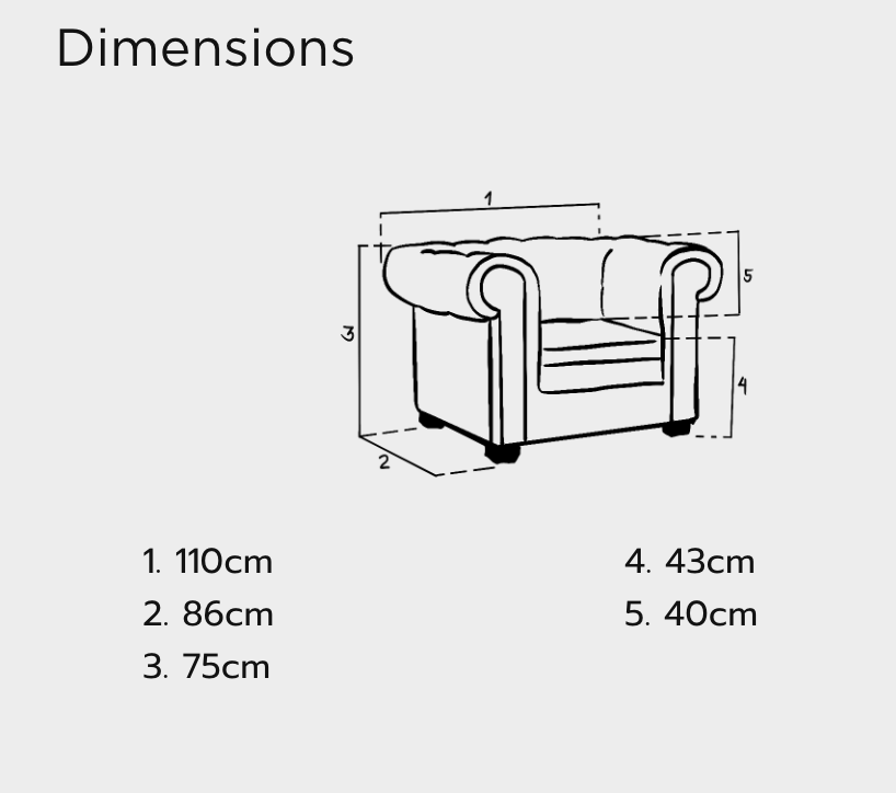 Chesterfield Sofa Oxblood Red Armchair