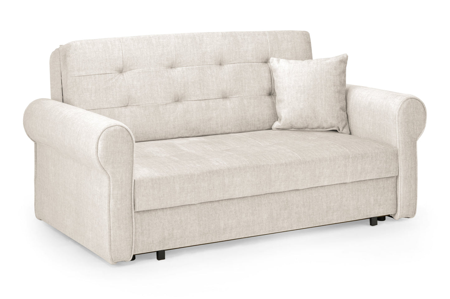 Sorrel Sofa Bed Beige 2 Seater