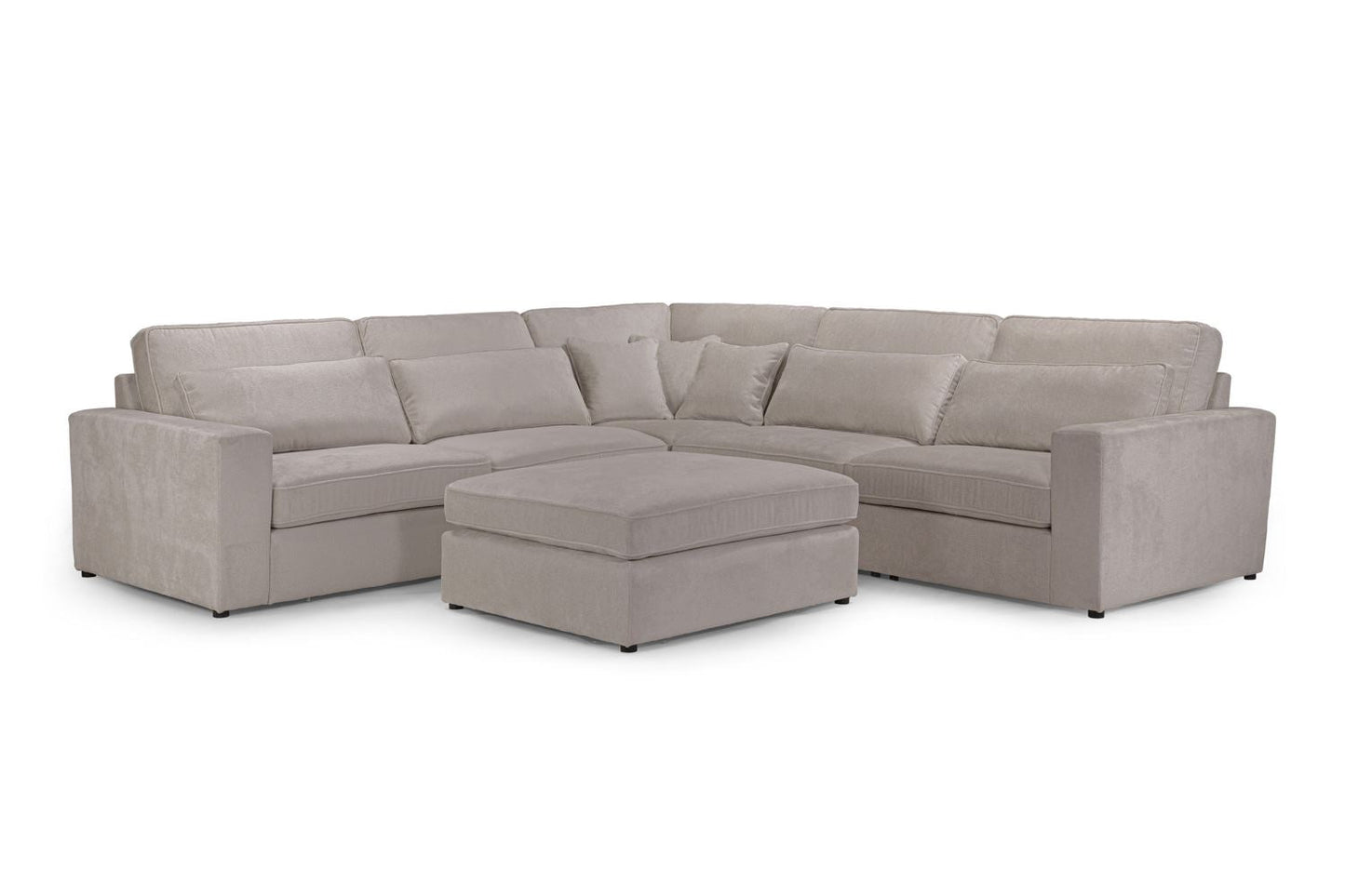 Kiana Modular Sofa Mocha Armless Piece