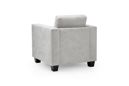 Jerry Sofa Grey Fabric Armchair