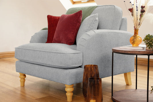 Rupert Sofa Grey Armchair