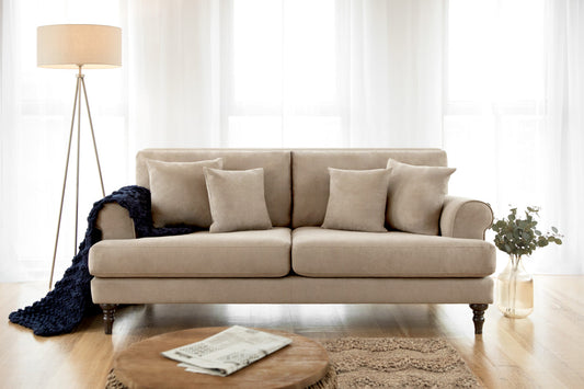 Summer Sofa Beige 3 Seater