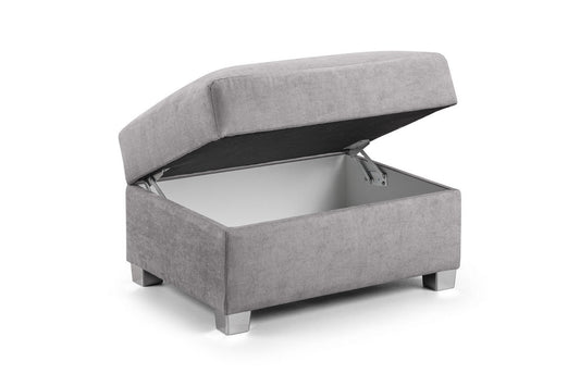 Verona Sofa Grey Footstool