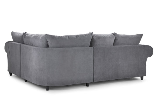 Windsor Fullback Sofa Grey Right Hand Facing Corner