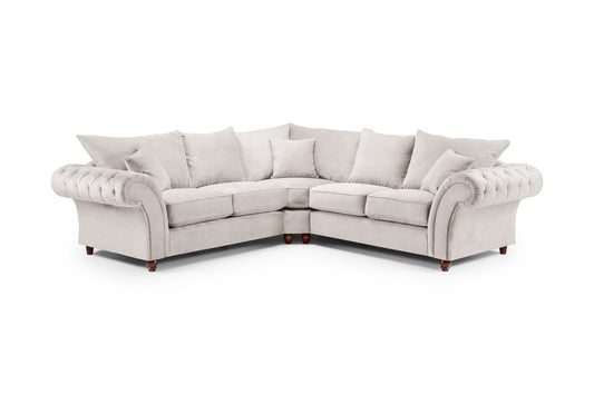 Windsor Fullback Sofa Stone Large Corner